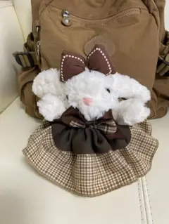 ウサギのぬいぐるみ ドレス付き