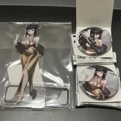 勝利の女神　NIKKE ラッキー缶バッジ　BOX D:キラーワイフ　3点セット