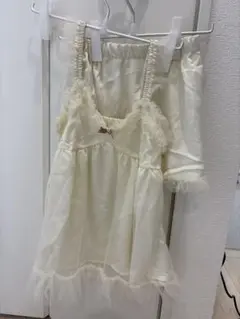 【新品未使用】アンクルージュ　ノベルティー　ルームウェア　アイボリー