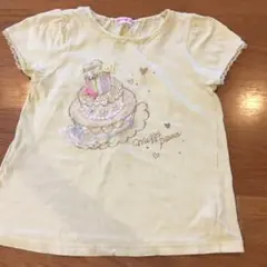 メゾピアノ Tシャツ　140 レース装飾