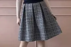 【美品】eimy istoire ツイードスカート