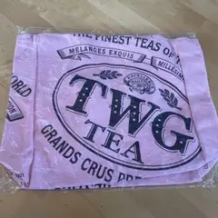 TWG ピンク キャンバストートバッグ　新品未使用‼️