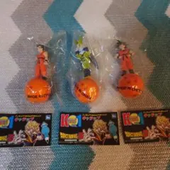 セル　悟空　ヤムチャ　ドラゴンボールZ　キャラップ（フィギュア付鉛筆キャップ）