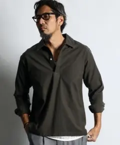 極美品 ECO FRIENDLYDYE SKIPERSHIRT 2025年モデル