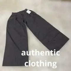 新品未使用ワイドパンツコットン100%authentic clothing