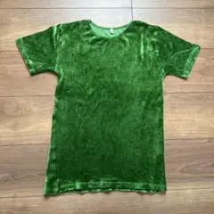 ベースレンジ⭐️ベロア　Tシャツ　M