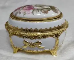 【中古美品】陶器ルドゥーテオルゴール　♪シューベルト『アヴェ・マリア』♪