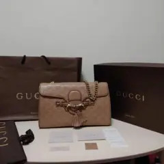 GUCCI エミリーチェーン バッグ