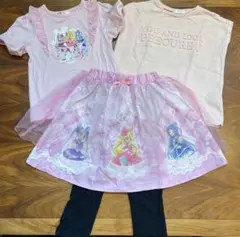 キミとアイドルプリキュア　Tシャツ　スカパン　120㎝セット