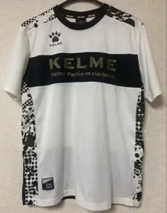 ※最終値引き※KELME ケルメ 【L】 白✖️黒 プラシャツ