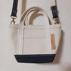 SEASAW LEMAGASIN ミニ 2WAY ショルダーバッグ キャンバス