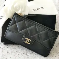 CHANEL クラシック ジップカードケース フラグメントケース