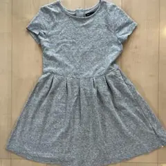 GapKids グレー 半袖ワンピース　130cm(8-9歳)