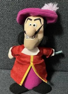 Disney ピーターパン フック船長 ぬいぐるみ