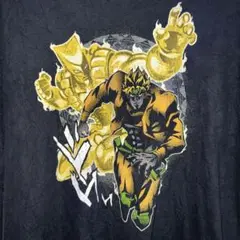 ジョジョの奇妙な冒険 DIO×ザ・ワールド 古着 Mサイズ相当 usa古着