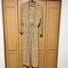 レプシムLEPSIM 花柄ロングワンピース Mサイズ