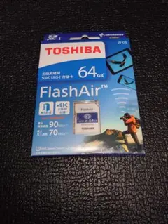東芝 Flash Air W-04 海外パッケージ
