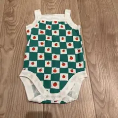 BOBO CHOSES チェッカー柄ロンパース 12M
