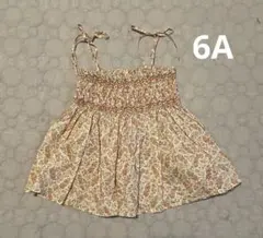 bonpoint 6a花柄チュニック
