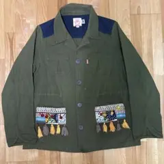 TITICACA チチカカ　刺繍入り民族ジャケット　森ガール　山ガール