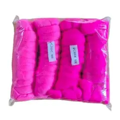 【未使用】メリノウールトップ ピンク系2色 400g
