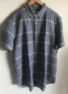 ★限定値下げ　☆美品　◆GAP　半袖シャツ　 XL 　リネン混　ブルー