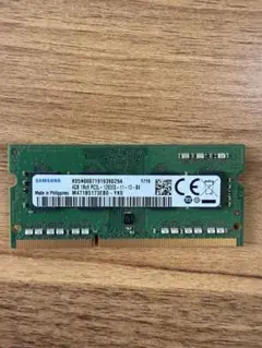 ノートPC用メモリ　4GB サムスンDDR3L-1600 PC3L-12800S
