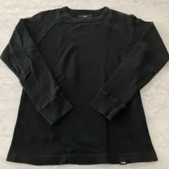 FIDES ブラック 長袖Tシャツ