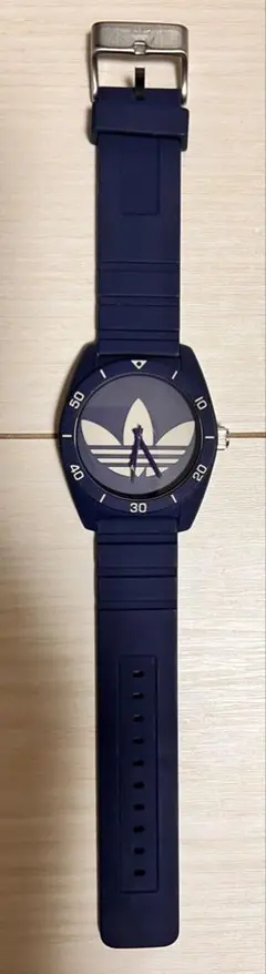 adidas ネイビー アナログ時計