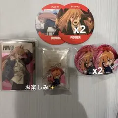 チェンソーマン 缶バッジ カード コースター ランダムセット パワー