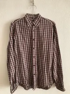 GAP チェック柄 長袖シャツ S