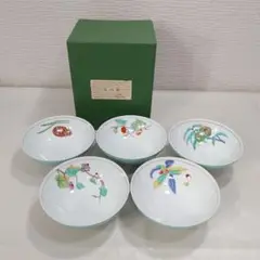 【新品未使用】宮内庁御用達　深川製磁　みのり　茶漬揃　5個組　お茶碗 Amazon.co.jp: 深川製磁 みのり 小鉢揃 5個セット 宮内庁御用達