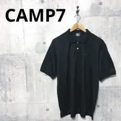 CAMP7 キャンプ7 メンズビッグサイズ ワンポイント ポロシャツ XL