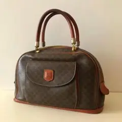 ★美品★ヴィンテージ★セリーヌ ハンドバッグ マカダム柄 0901①