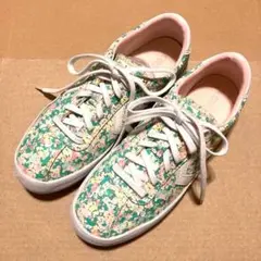 【美品】コンバース Breakpoint Ox 花柄 緑 スニーカー 24cm