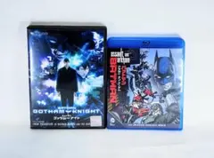 「アニメ映画DVD&Blu-ray ゴッサムナイト&アサルトオンアーカム」