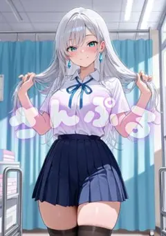◆ましろ◆A4サイズ ポスター AIイラスト 最高画質 アニメ セクシー 10