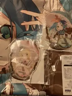 セガラッキーくじ 物語シリーズ 化物語　A賞　マルチクロス　C賞アクリルスタンド