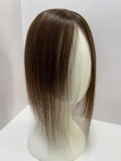 ヘアピース部分ウィッグ頭頂部ウィッグ白髪隠しつむじ隠しボリュームアップ人毛100