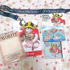 ONE PIECE DAY 25 入場パス＆推しカード 8/10付 ステッカー