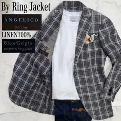 Ring Jacket デザイン監修×イタリア高級生地ANGELICO M位　麻