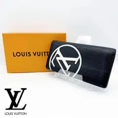 LOUIS VUITTON ルイ ヴィトン LVサークル トリヨン ネイビー