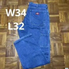 ディッキーズ　デニム　W34 L32