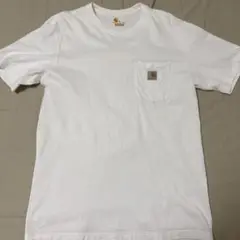 Carhartt ホワイト Tシャツ ポケット付き