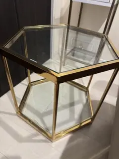 コームゴールド 45cm コーヒーテーブル kare