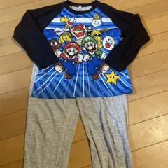 スーパーマリオ パジャマ 120サイズ　バンダイ