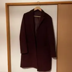 グローバルワーク ボルドー チェスターコート ロングコート
