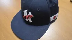【非売品】ヤンキース×日本国旗デザイン キャップ