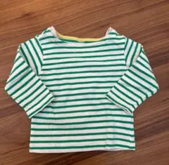 西松屋 長袖 ボーダー カットソー 80 美品