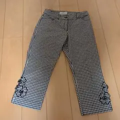 美品　　ギャラリービスコンティ　クロップドパンツ